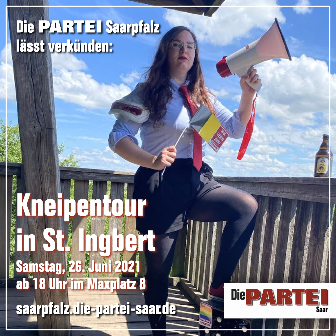 Kneipentour in St. Ingbert am 26. Juni 2021