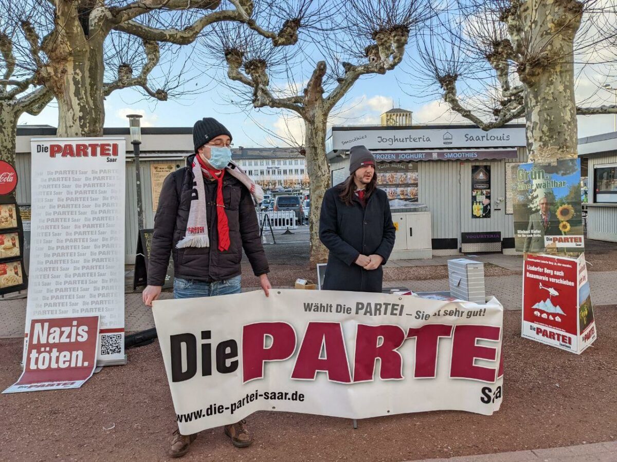 Wahlkampfauftakt in Saarlouis: Zwischen Schwurbel und cdU