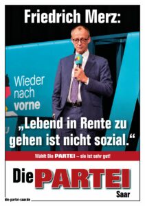 Friedrich Merz: „Lebend in Rente zu gehen ist nicht sozial.“