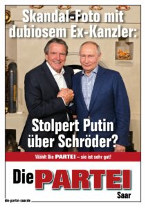 Skandal-Foto mit dubiosem Ex-Kanzler: Stolpert Putin über Schröder?