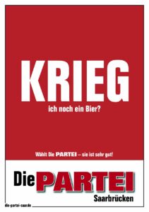 KRIEG ich noch ein Bier?